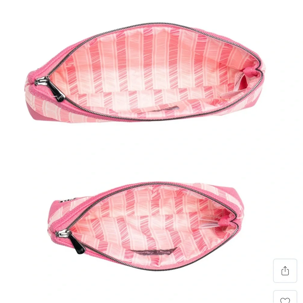 Lug Tootles 2 pc Zip Organizer in Pink Tourmaline NWT - Picture 4 of 7